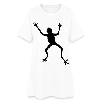 Frosch - Women’s T-Shirt Dress - white - Front