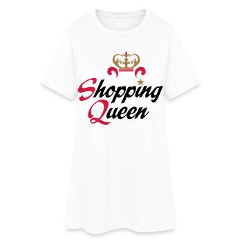 magasiner - Robe T-shirt Femme - blanc - Devant