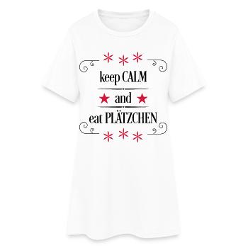 Christmas - Women’s T-Shirt Dress - white - Front