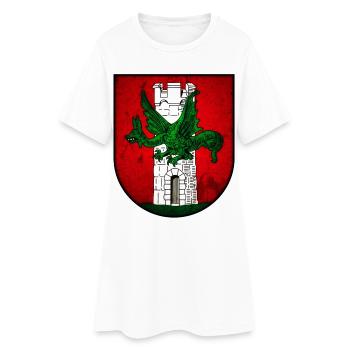 Klagenfurt am Wörthersee - Robe T-shirt Femme - blanc - Devant