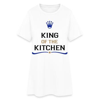 cuire à feu - Robe T-shirt Femme - blanc - Devant