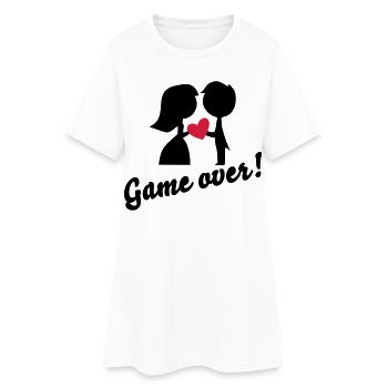 wedding - Women’s T-Shirt Dress - white - Front