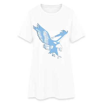 Aquila Latium dessin pour T-shirts, autres access - Robe T-shirt Femme - blanc - Devant