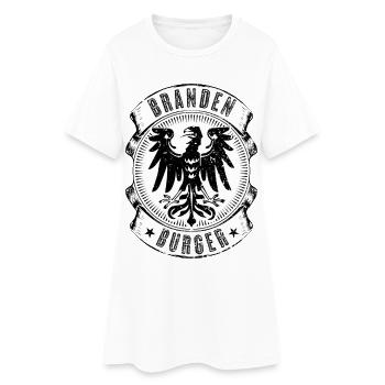 Brandenburg Brandenburger - Frauen T-Shirt-Kleid - Weiß - Vorne
