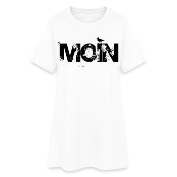 MOIN with Seagull - Women’s T-Shirt Dress - white - Front