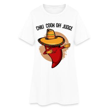 Chili Fiesta Dance - Women’s T-Shirt Dress - white - Front