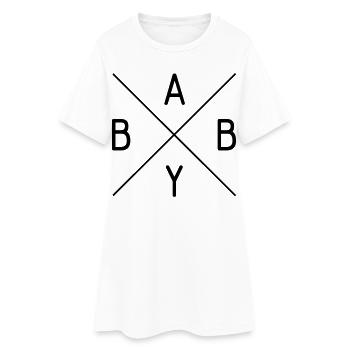 bébé - Robe T-shirt Femme - blanc - Devant