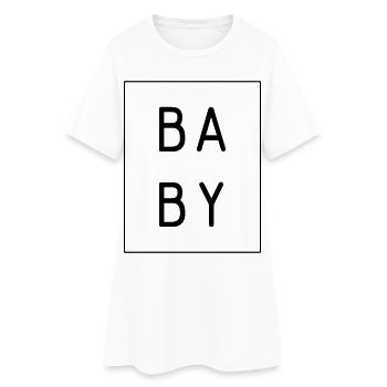 bébé - Robe T-shirt Femme - blanc - Devant