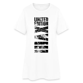 Édition limitée numéros romains 18e anniversaire - Robe T-shirt Femme - blanc - Devant