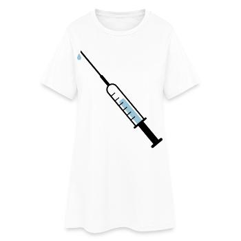 Médicament - Robe T-shirt Femme - blanc - Devant