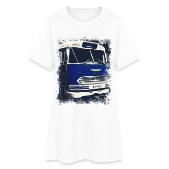 Autobus Ikarus 55 - Robe T-shirt Femme - blanc - Devant