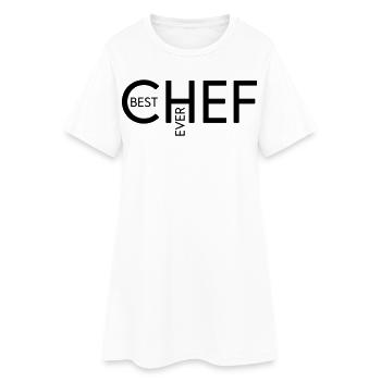 Cadeaux pour hommes - Robe T-shirt Femme - blanc - Devant