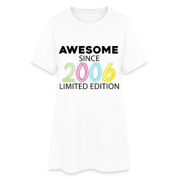 Fantastique depuis 2006 - millésime 2006 - Robe T-shirt Femme - blanc - Devant