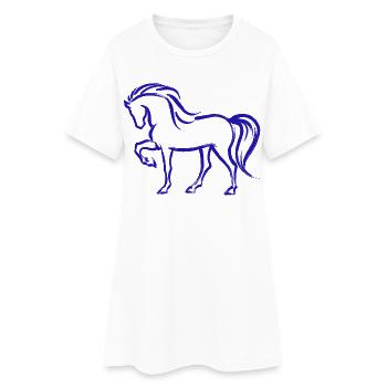 Cool Chevaux Islandais Chevaux Mare Horse Amour - Robe T-shirt Femme - blanc - Devant
