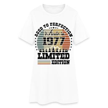 1977 Limited Edition - Women’s T-Shirt Dress - white - Front