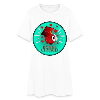 Bonne Chance Examen France - Succès - Robe T-shirt Femme - blanc - Devant