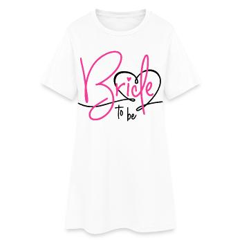Future mariée - Robe T-shirt Femme - blanc - Devant