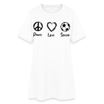 Football Motivation - Women’s T-Shirt Dress - white - Front