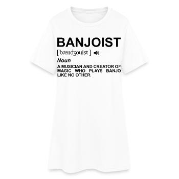 Signification des joueurs de banjo - Robe T-shirt Femme - blanc - Devant