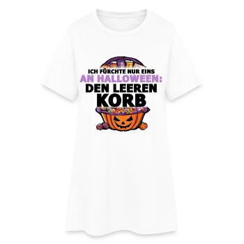 Halloween Edition by Printflow - Frauen T-Shirt-Kleid - Weiß - Vorne