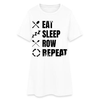 Rowing Procedure - Women’s T-Shirt Dress - white - Front