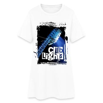 Club Lights Rostock - Women’s T-Shirt Dress - white - Front