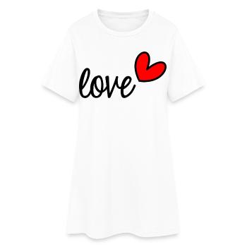 20. 20 ANS. 20e ANNIVERSAIRE. ANNIVERSAIRE 20 ANS. - Robe T-shirt Femme - blanc - Devant
