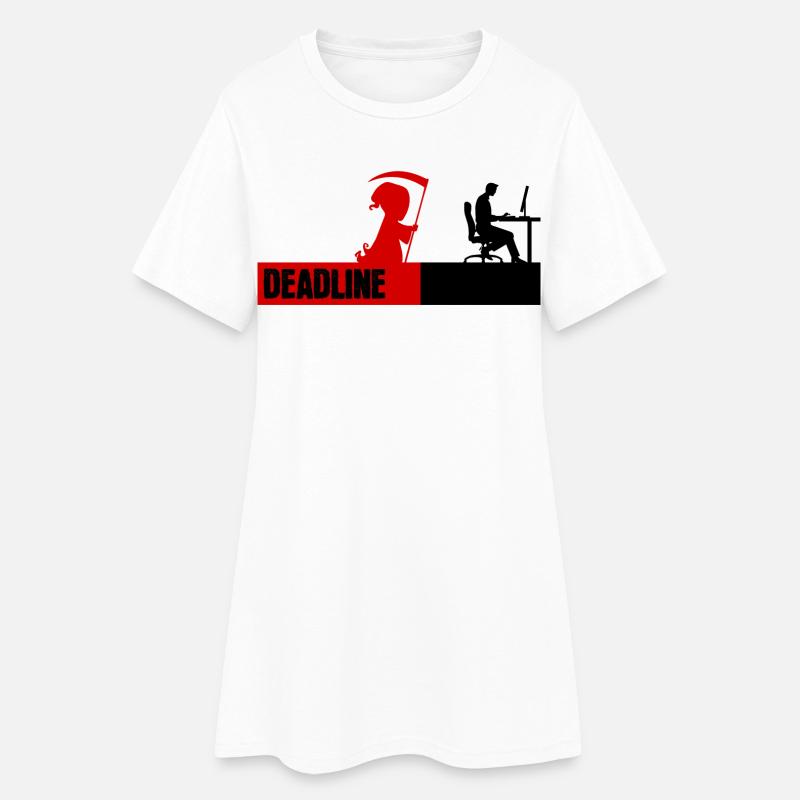 Bugfixing Skripting Dev Computerfreak Developer - Frauen T-Shirt-Kleid - Weiß