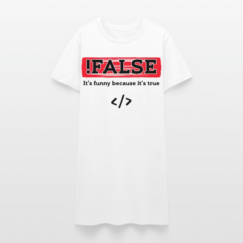 Code Debug Programmer Developer Funny Sayings Women’s T-Shirt Dress