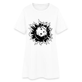 Bowling - Women’s T-Shirt Dress - white - Front