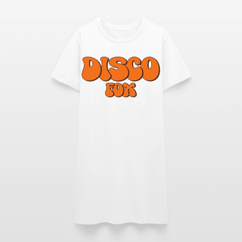 Disco Fox Dance Dancer Discotheque Discofox Dancing Women’s T-Shirt Dress