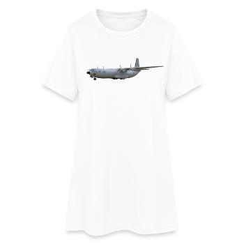 C-133 Cargomaster - Robe T-shirt Femme - blanc - Devant