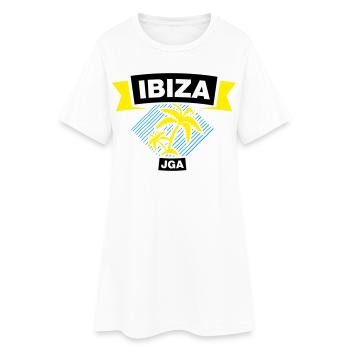 Equipe d’enterrement de vie de garçon IBIZA - Robe T-shirt Femme - blanc - Devant