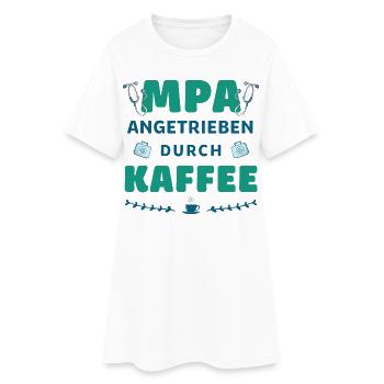 Assistante de pratique médicale | Mpa | Café - Robe T-shirt Femme - blanc - Devant