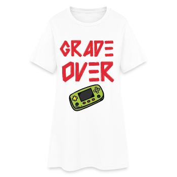 Game Over : Conclusion gagnée ! - Robe T-shirt Femme - blanc - Devant