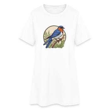 Éleveur d’oiseaux Ornithologue Ornithologue Ornithologue - Robe T-shirt Femme - blanc - Devant