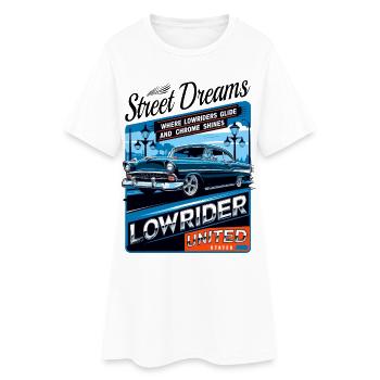 Lowrider Auto - Robe T-shirt Femme - blanc - Devant