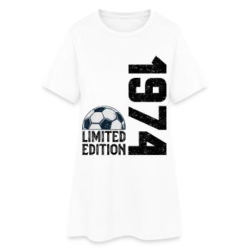 50e Anniversaire 1974 Édition Limitée Football - Robe T-shirt Femme - blanc - Devant