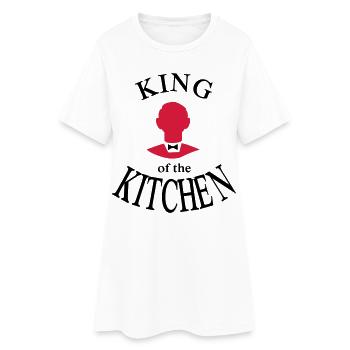 Idée cadeau amusante pour les hommes - Robe T-shirt Femme - blanc - Devant