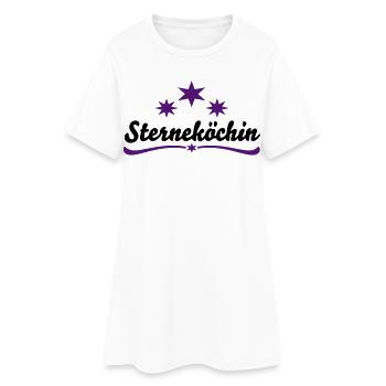 Cadeaux pour un bon cuisinier - Robe T-shirt Femme - blanc - Devant
