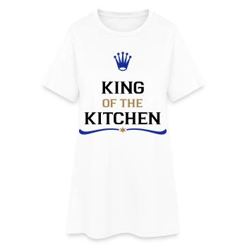 Cadeaux amusants pour hommes - Robe T-shirt Femme - blanc - Devant