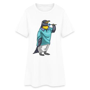 Pingouin Dart Dart - Robe T-shirt Femme - blanc - Devant
