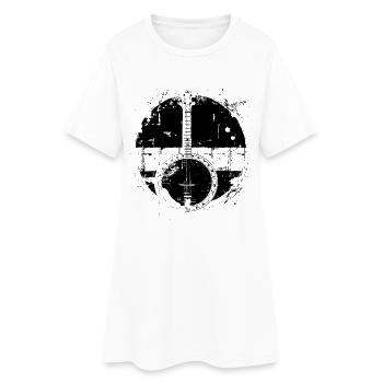 Banjo - Robe T-shirt Femme - blanc - Devant