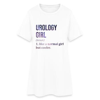 Urologie Urologie Urologie - Robe T-shirt Femme - blanc - Devant
