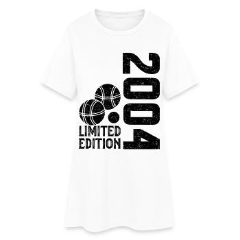 2004 Édition Limitée Pétanque 20e Anniversaire - Robe T-shirt Femme - blanc - Devant