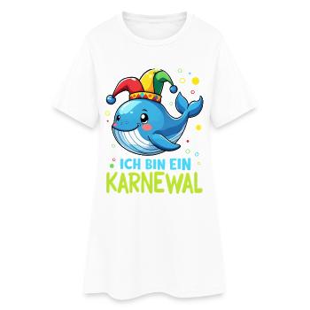 Carnaval de Cologne Carnaval Carnaval Karnewal - Robe T-shirt Femme - blanc - Devant