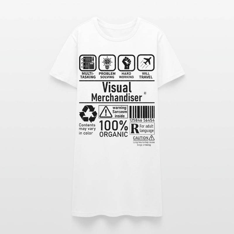 Visual Merchandiser multi tasking problem solving Women’s T-Shirt Dress