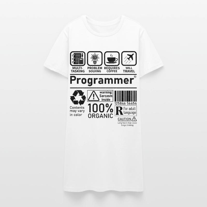 Programmer multi tasking problem solving requires Women’s T-Shirt Dress