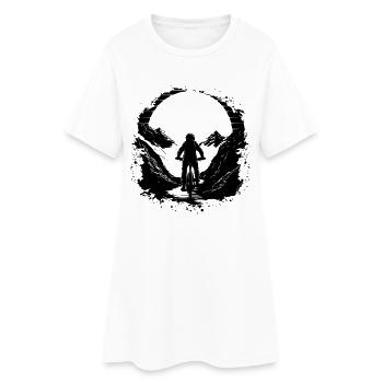 Amateurs de VTT - Robe T-shirt Femme - blanc - Devant