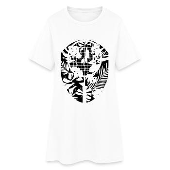 Raquettes de badminton - Robe T-shirt Femme - blanc - Devant
